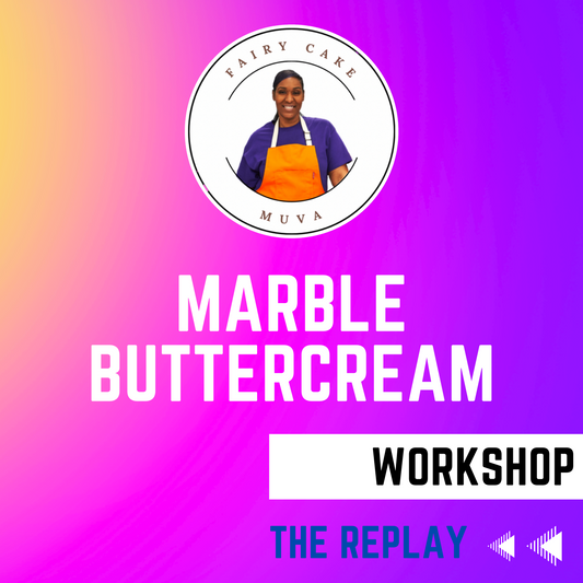 Marbling Buttercream Workshop - THE REPLAY