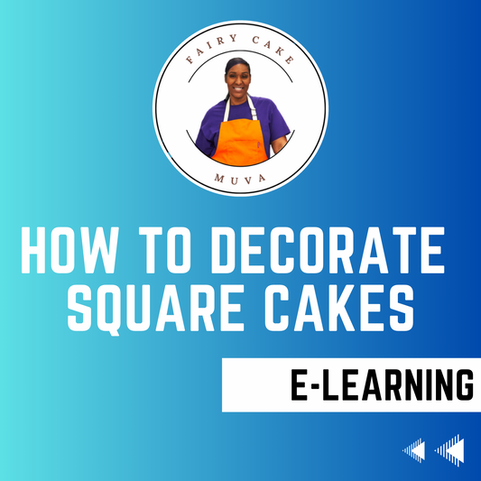 How to Decorate Square Cakes (E-learning Class)